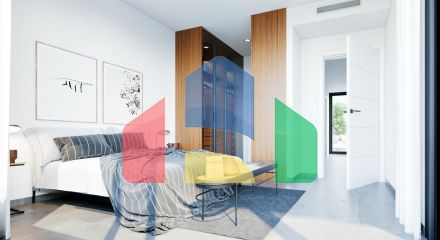 Комплекс из 2 двухуровневых вилл в Пинар де Камповерде