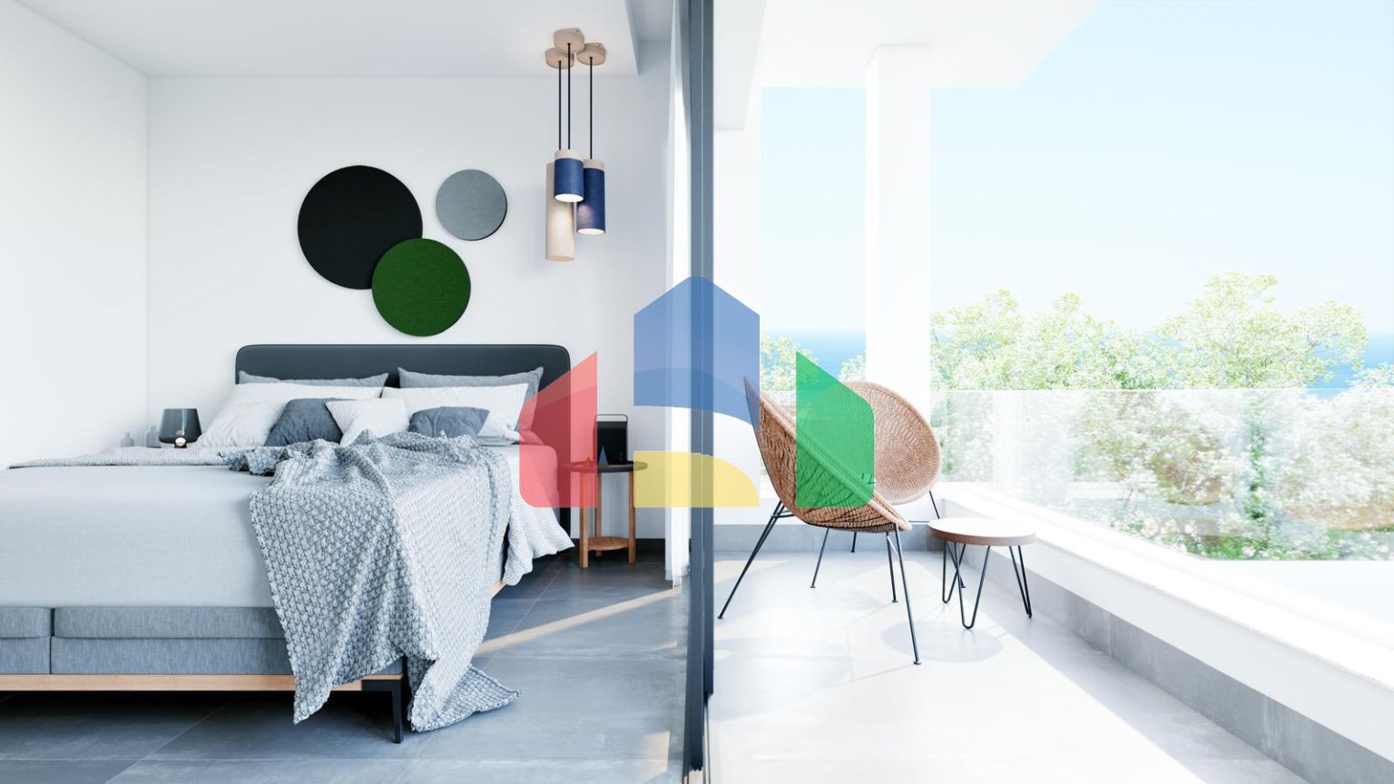 Комплекс из 2 двухуровневых вилл в Пинар де Камповерде