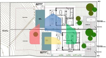 Комплекс из 2 двухуровневых вилл в Пинар де Камповерде
