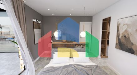 Новые виллы, расположенные в районе Аспе.