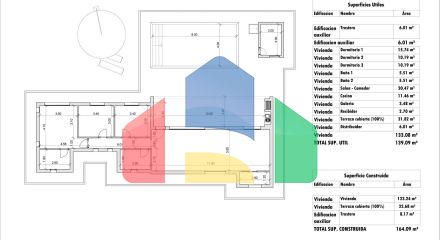 Новые виллы, расположенные в районе Аспе.