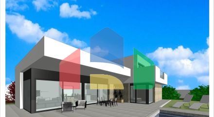 Новые виллы, расположенные в районе Аспе.