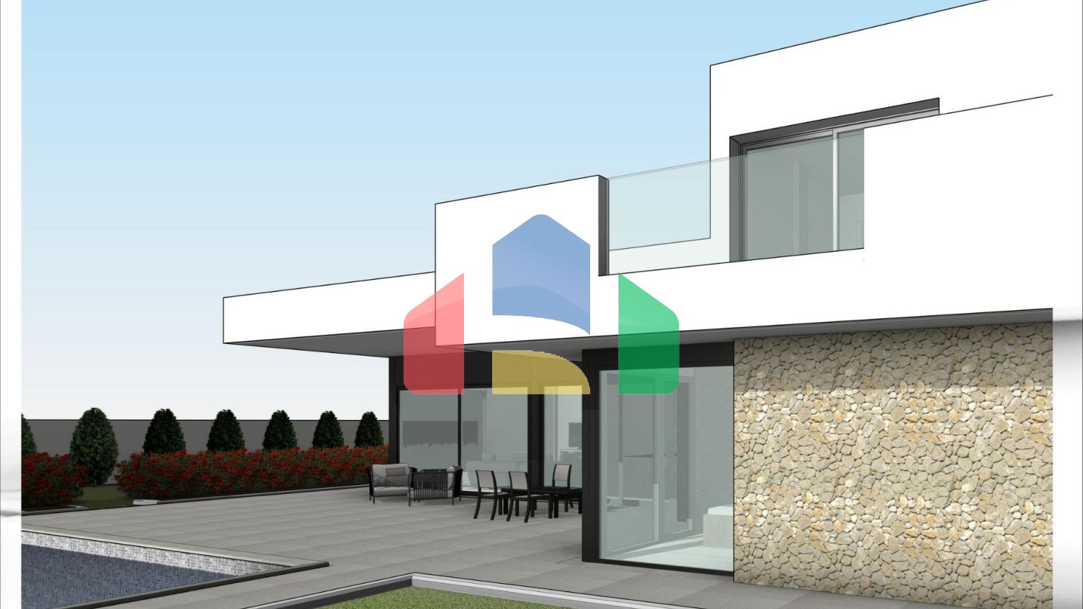 Новые виллы, расположенные в районе Аспе.