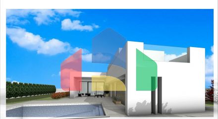 Newly built villas located in the municipality of Aspe.