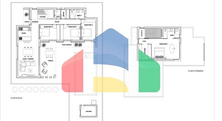 Newly built villas located in the municipality of Aspe.