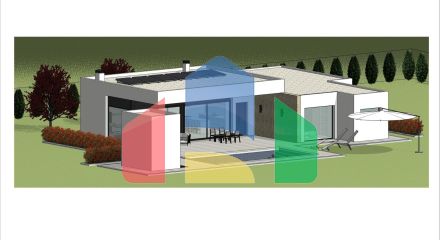 Новые виллы, расположенные в районе Аспе.