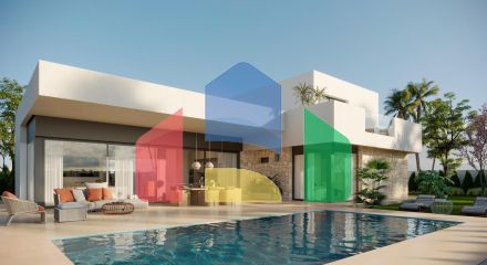 Новые виллы, расположенные в районе Аспе.