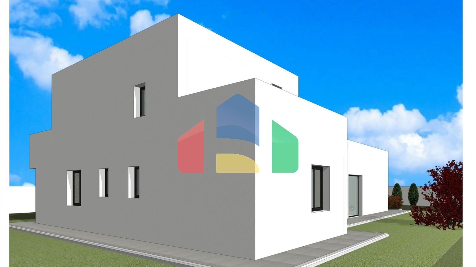 Новые виллы, расположенные в районе Аспе.