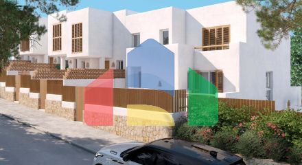 Новые таунхаусы в Рафоль-де-Альмуния – природа, комфорт и современный дизайн