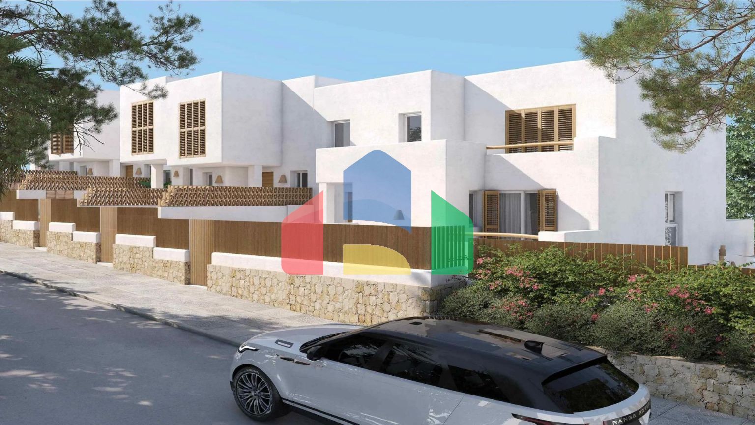 Новый двухквартирный дом в Рафоль-де-Альмуния: природа, комфорт и современный дизайн