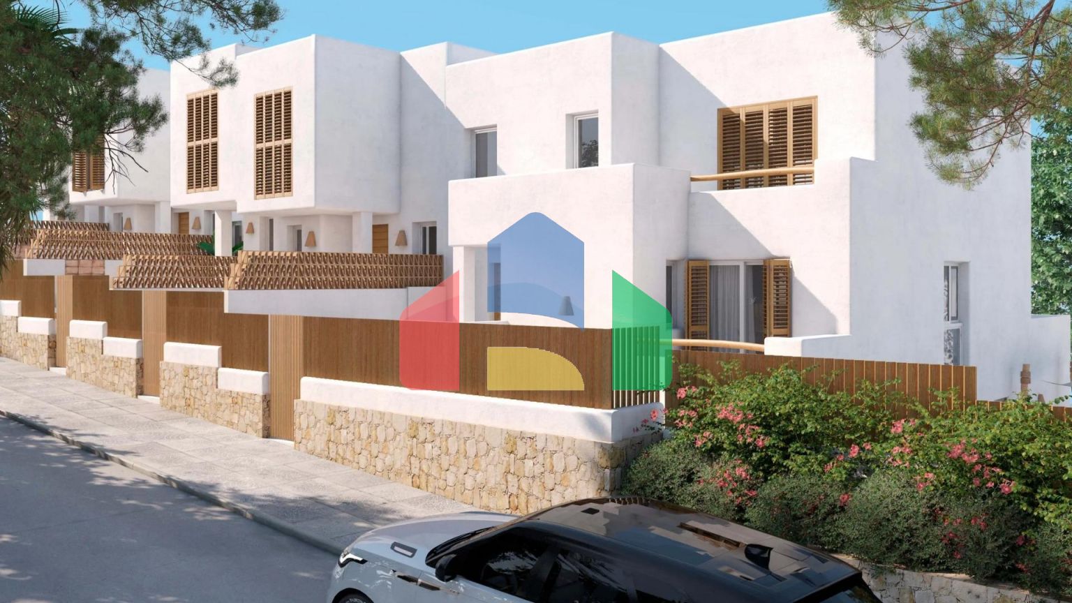 Новый двухквартирный дом в Рафоль-де-Альмуния: природа, комфорт и современный дизайн