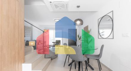 Современные таунхаусы с солярием и подвалом в Рафале, Аликанте