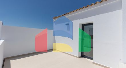 Современные таунхаусы с солярием и подвалом в Рафале, Аликанте