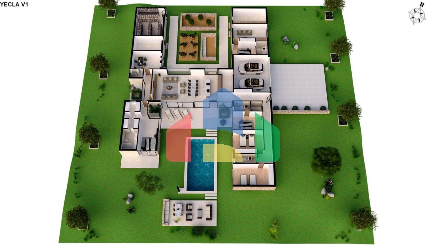 НОВАЯ ВИЛЛА В ЙЕКЛЕ, МУРСИЯ