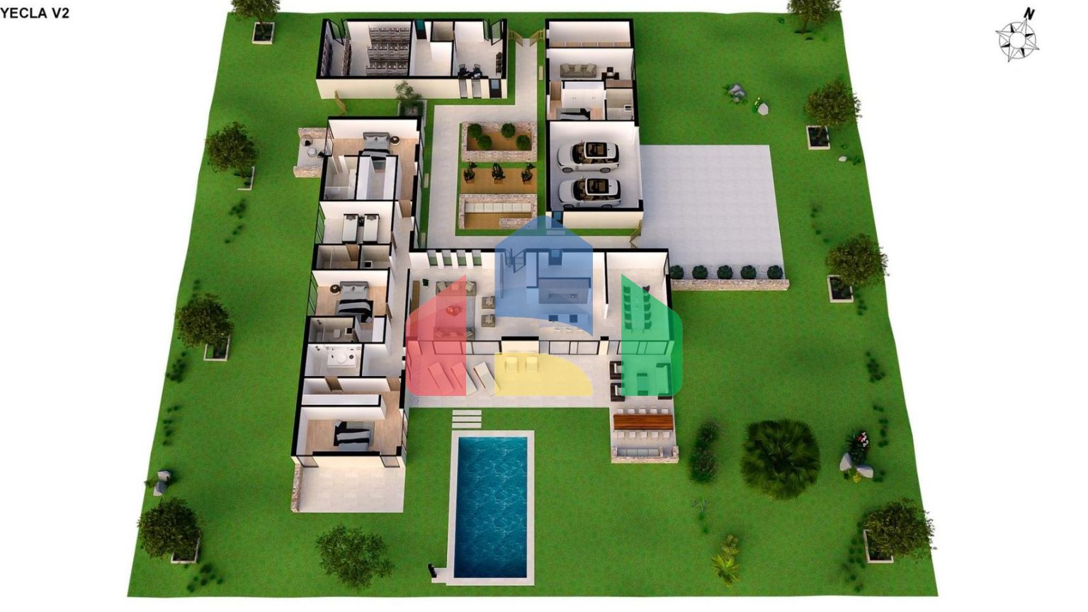 НОВАЯ ВИЛЛА В ЙЕКЛЕ, МУРСИЯ