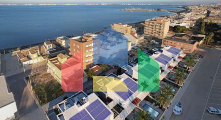 Complex of 10 semi-detached villas in Los Nietos (Murcia)
