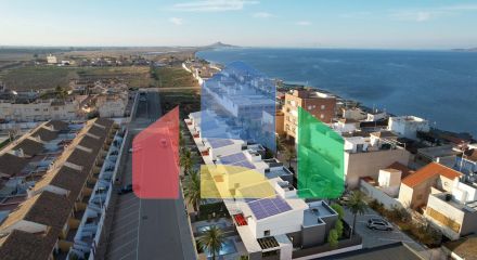 Complex of 10 semi-detached villas in Los Nietos (Murcia)