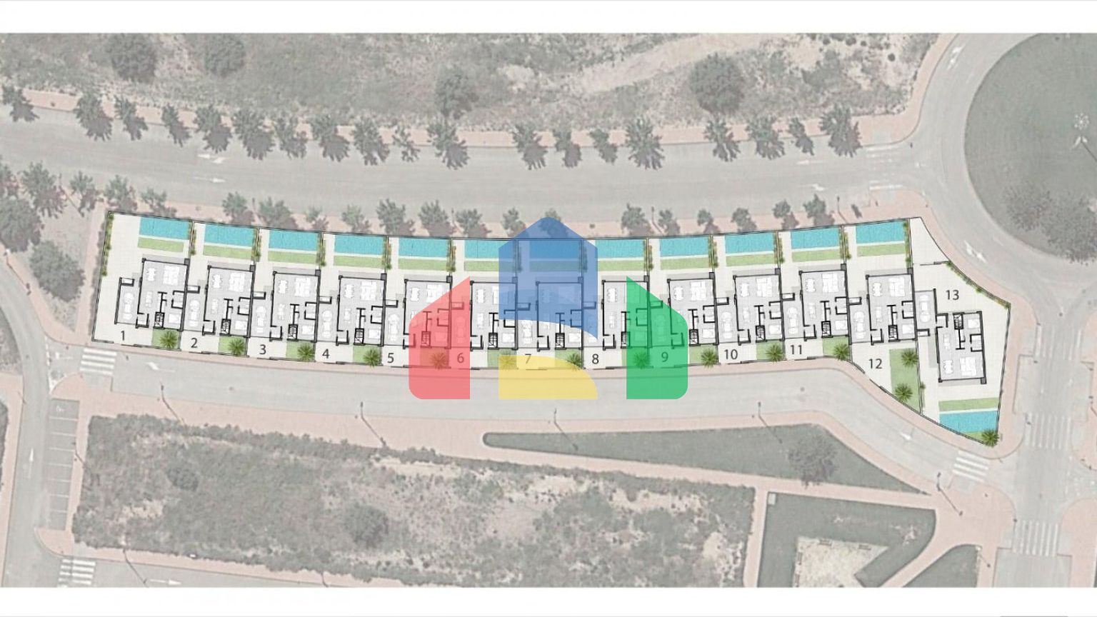НОВЫЕ ТАУНХАУСЫ В САНТЬЯГО-ДЕ-ЛА-РИБЕРА
