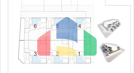 Новые квадрохаусы и таунхаусы в Долорес