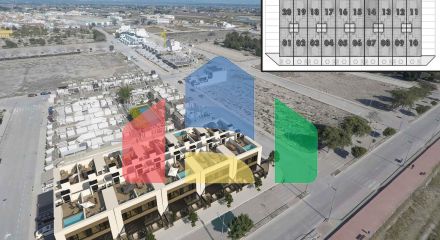 Modern Townhouses in Dolores with comunal pool