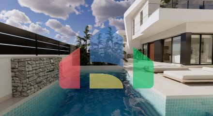 Современные виллы новой постройки в Долорес, Аликанте