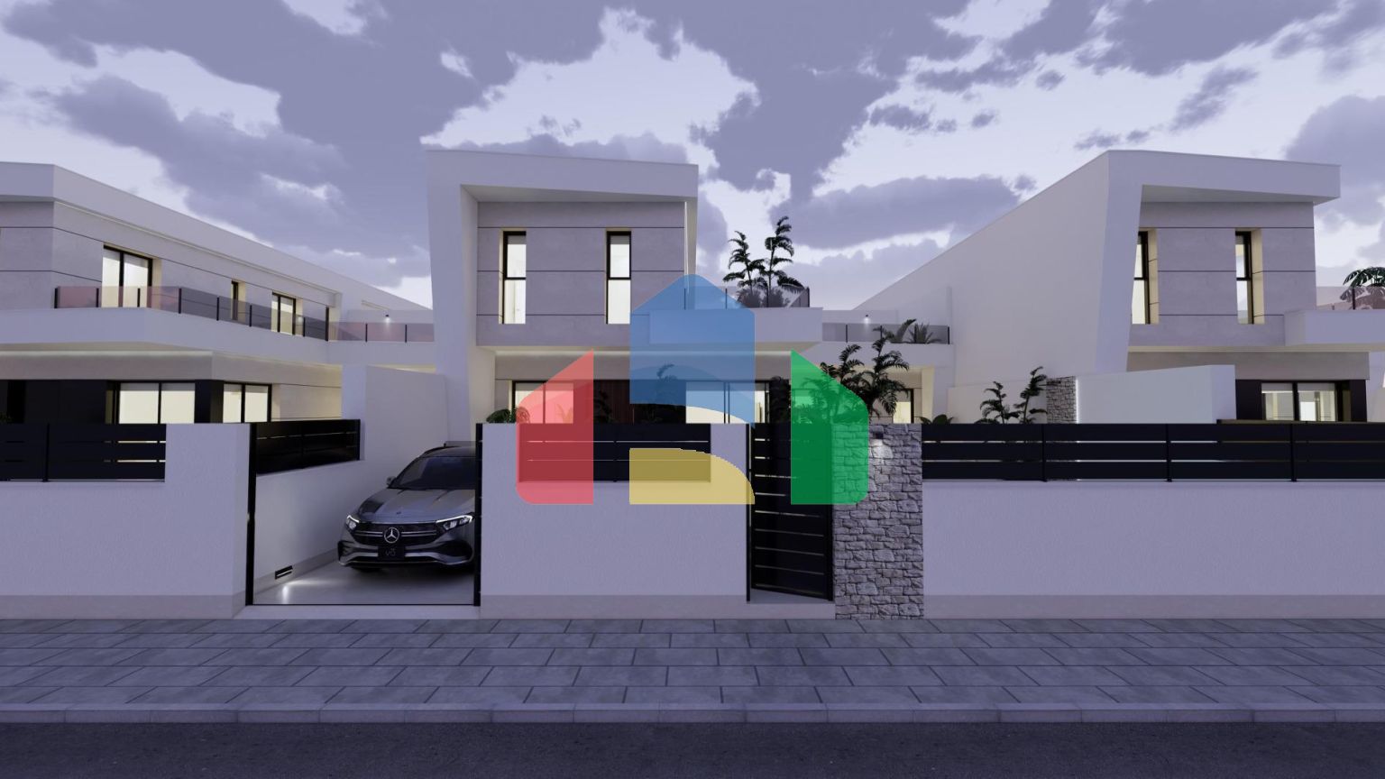 Современные виллы новой постройки в Долорес, Аликанте