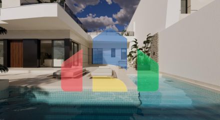 Современные виллы новой постройки в Долорес, Аликанте