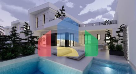 Современные виллы новой постройки в Долорес, Аликанте