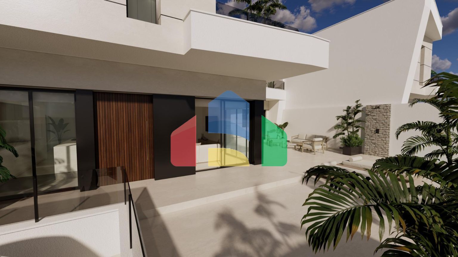 Современные виллы новой постройки в Долорес, Аликанте