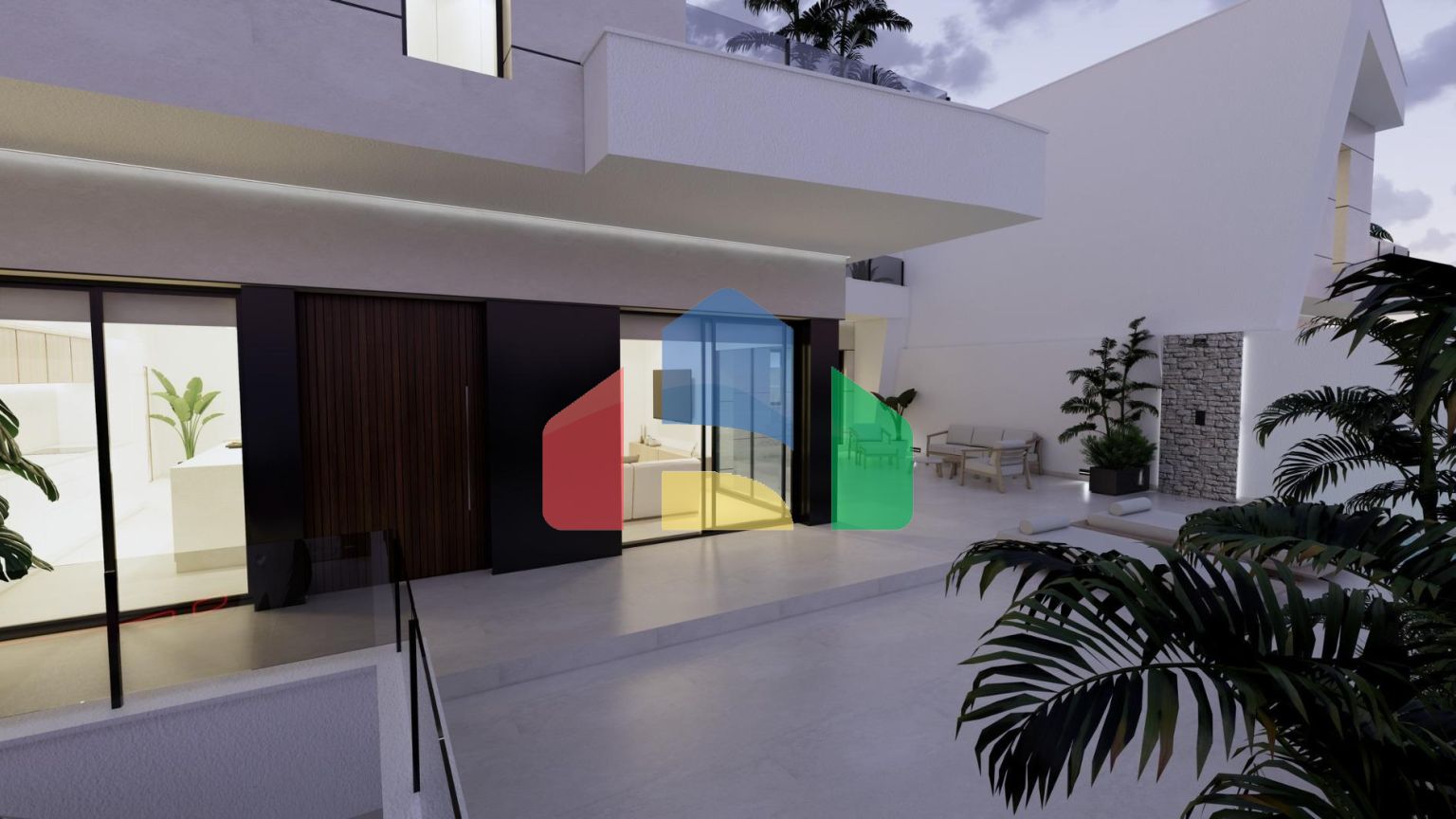 Современные виллы новой постройки в Долорес, Аликанте