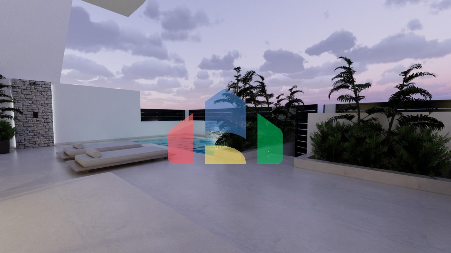 Современные виллы новой постройки в Долорес, Аликанте