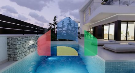 Современные виллы новой постройки в Долорес, Аликанте