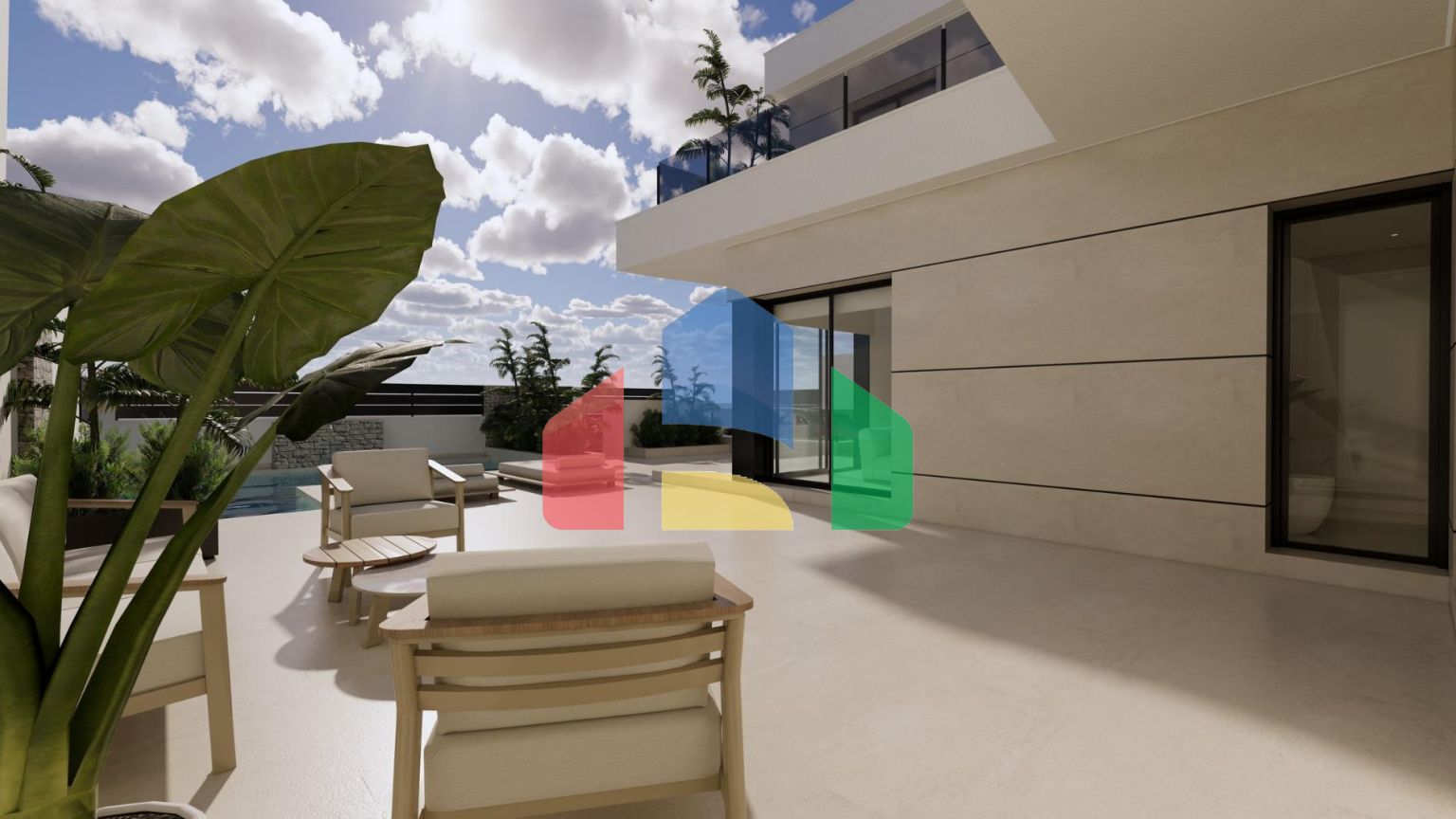 Современные виллы новой постройки в Долорес, Аликанте