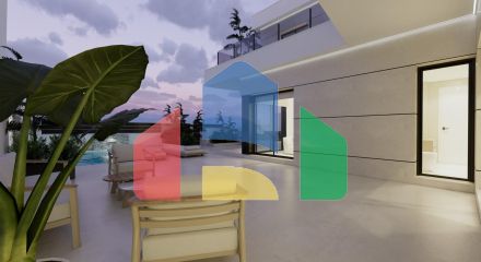 Современные виллы новой постройки в Долорес, Аликанте