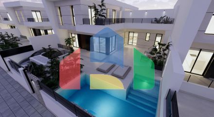 Современные виллы новой постройки в Долорес, Аликанте