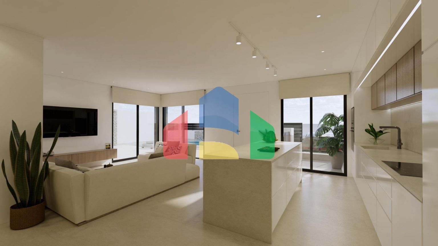 Современные виллы новой постройки в Долорес, Аликанте