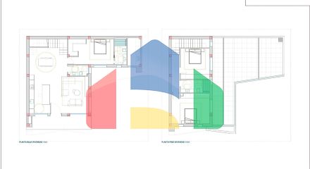 Современные виллы новой постройки в Долорес, Аликанте