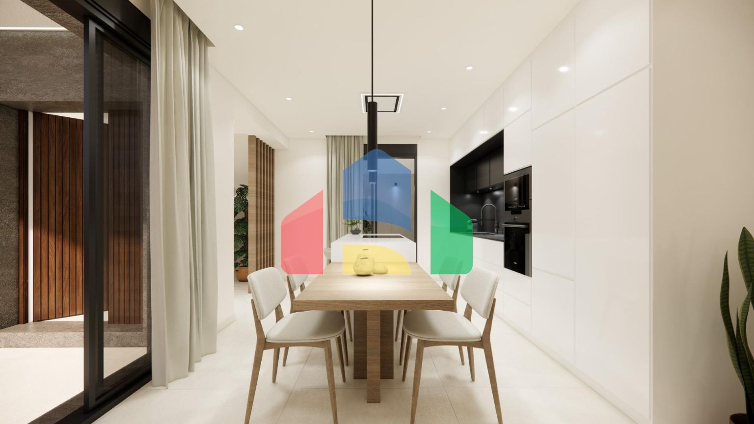 Новые квадрохаусы и таунхаусы в Долорес