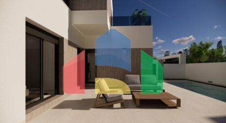 Новые виллы в Сан-Фульенсио с частным бассейном и современным дизайном