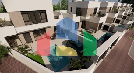Новые виллы в Сан-Фульенсио с частным бассейном и современным дизайном