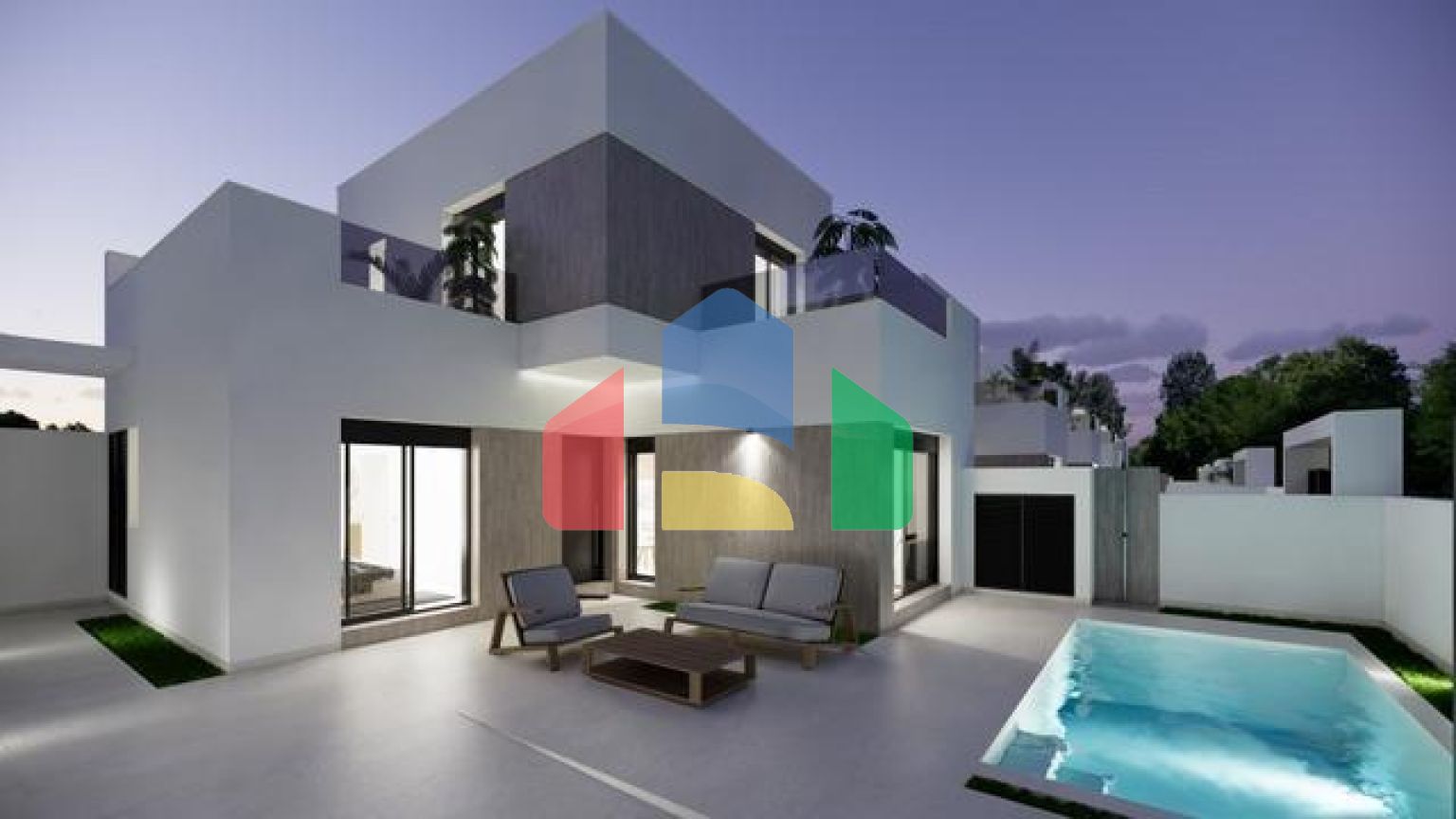Новые виллы в Сан-Фульенсио с частным бассейном и современным дизайном