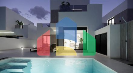 Новые виллы в Сан-Фульенсио с частным бассейном и современным дизайном