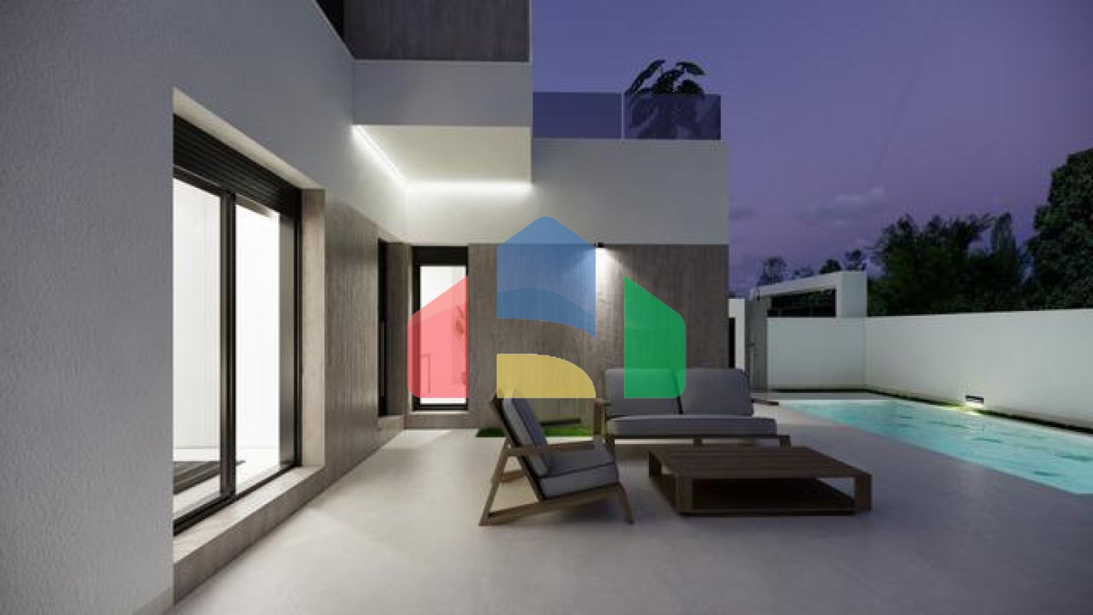 Новые виллы в Сан-Фульенсио с частным бассейном и современным дизайном