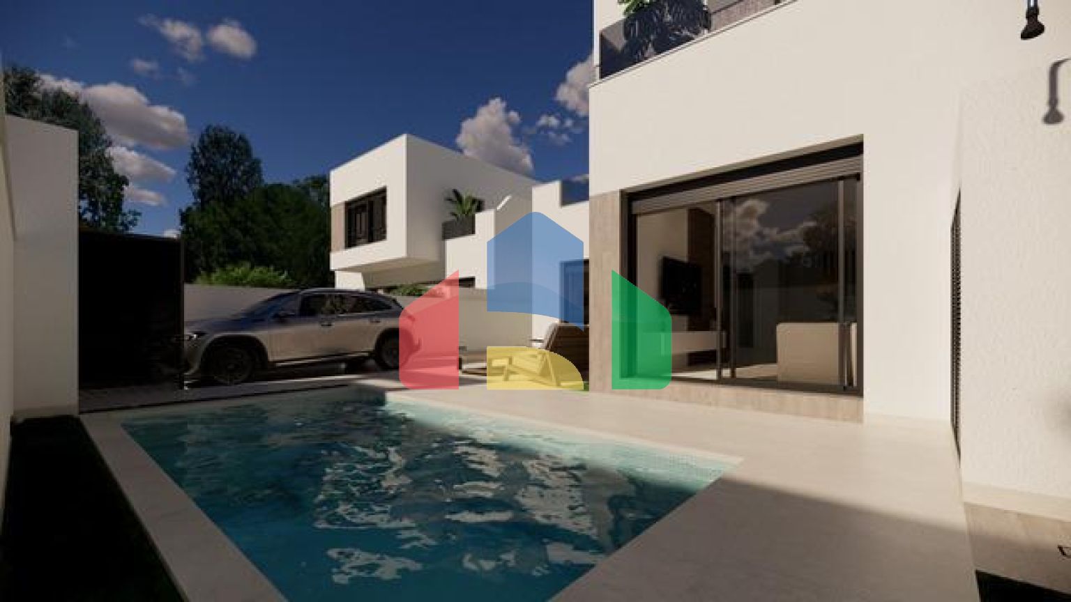 Новые виллы в Сан-Фульенсио с частным бассейном и современным дизайном