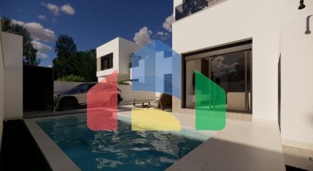 Новые виллы в Сан-Фульенсио с частным бассейном и современным дизайном