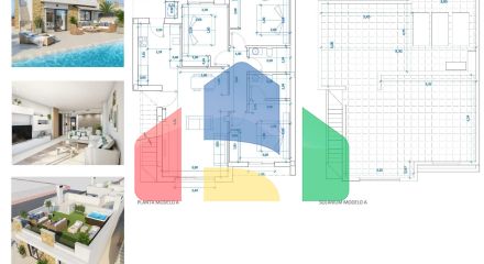 Новые виллы с частным бассейном в Oasis de la Marina, Коста Бланка
