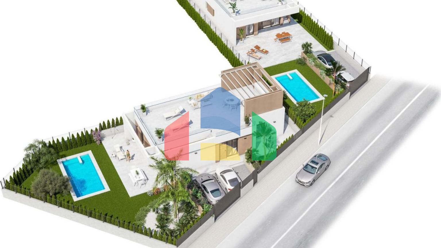 Новые виллы в Вера-Плайя, Альмерия: современные дома недалеко от моря