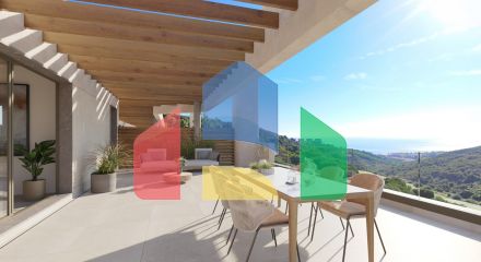 Эксклюзивный жилой комплекс новой постройки в Ла-Алкайдеса с видом на море и гольф-клуб