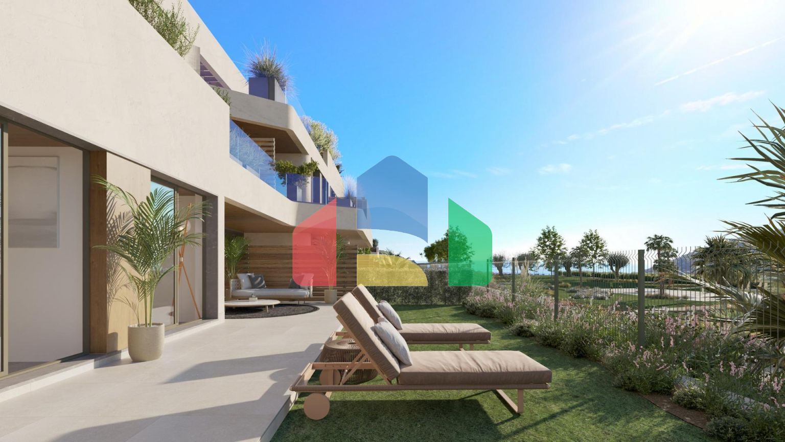 Эксклюзивный жилой комплекс новой постройки в Ла-Алкайдеса с видом на море и гольф-клуб