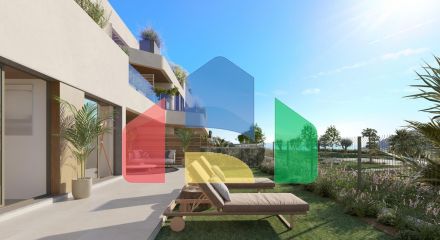 Эксклюзивный жилой комплекс новой постройки в Ла-Алкайдеса с видом на море и гольф-клуб